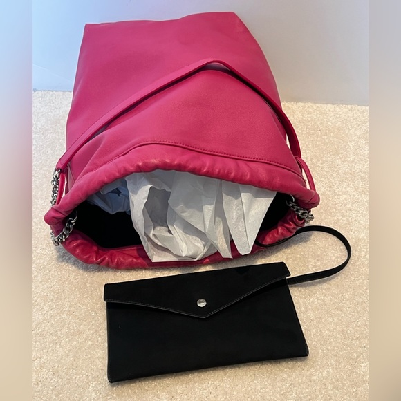 Saint Laurent Teddy Bucket Bag Pink - Picture 6 of 14